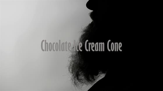 Chocolate Ice Cream Cone 